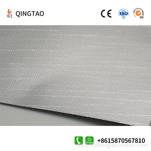 Mangas de fibra de vidrio de aluminio gris